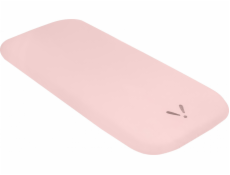 Piapimo Prostěradlo do kočárku 80 x 40 cm růžové s výšivkou kolekce SleepSweet