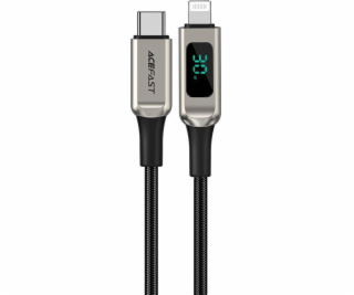 Acefast Kabel USB-C - Lightning 1,2 m, stříbrný (69743162...