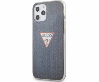 Guess Univerzální kryt Denim Triangle Dk - iPhone 12 Pro ...