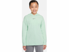Nike Dívčí mikina Yoga Jr DN4752 379 DN4752 379 zelená S (128-137)