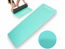 NoName TPE podložka na jógu a fitness, mátově šedá