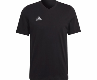 Adidas Pánské tričko Entrada 22 Tee černé HC0448 velikost XL