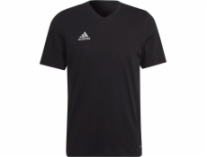 Adidas Pánské tričko Entrada 22 Tee černé HC0448 velikost XL