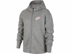 Nike Dívčí mikina Sportswear DA1124 091 DA1124 091 šedá S (128-137)