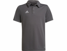 Adidas Dětské tričko Entrada 22 Polo šedé H57485: Velikost - 128 cm
