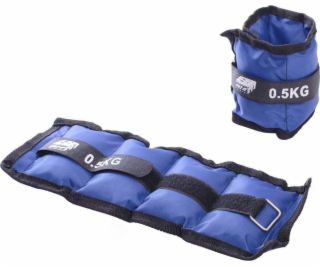 Victoria Sport Závaží na suchý zip 2x0,5kg modré