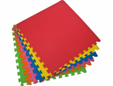 Enero Pěnové puzzle 60x60 sada 6 dílů 10 mm Enero Mix univerzální barvy