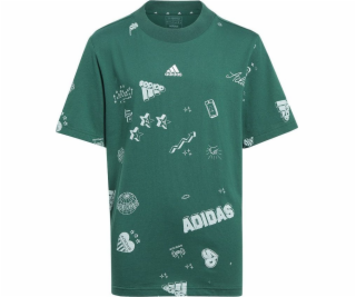 Adidas Tričko Bluv Q3 AOPT Jr IA1562