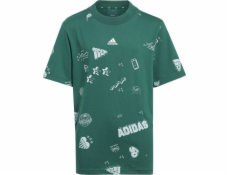 Adidas Tričko Bluv Q3 AOPT Jr IA1562