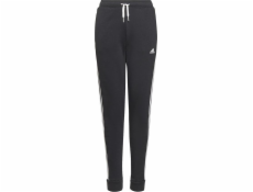 Adidas Dívčí fleecové kalhoty Essentials 3 Stripes GS2199 GS2199 černá 134 cm