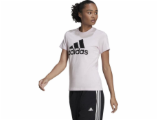 Adidas Tričko s velkým logem adidas HC9274 HC9274 bílé XS