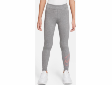 Nike Legíny Sportswear Essential DD6482 091 DN1853 091 šedé M (137-147cm)