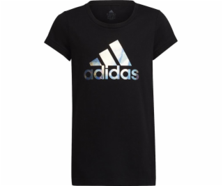 Adidas Dívčí tričko s metalickým potiskem adidas Dance Me...