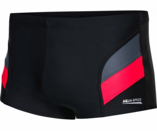 Aqua-Speed Černé XXL plavky ARON 338-16