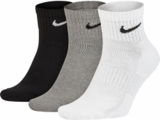 Nike Ponožky Everyday Cushion Ankle 3Pak 964: Velikost - XL (46 - 50)
