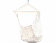 Royokamp Houpací křeslo Hammock brazilské 90x50cm přírodní bílá s všitým polštářem