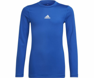 Adidas Tričko TECHFIT LS Tee Y H23155 H23155 modrá 128 cm