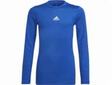Adidas Tričko TECHFIT LS Tee Y H23155 H23155 modrá 128 cm