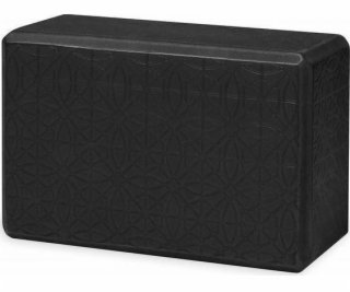 Gaiam blok na jógu s reliéfním černým vzorem 63438 Gaiam