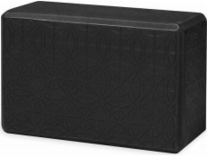 Gaiam blok na jógu s reliéfním černým vzorem 63438 Gaiam