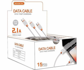 Somostel Kabel USB-A - Lightning 1 m černý (28259)