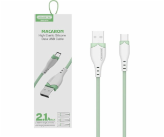 Somostel Kabel USB-A - USB-C 1,2 m zelený (28262)