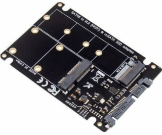 MicroConnect Adaptér 2,5  SATA na M.2 nebo mSATA SSD (MC-...