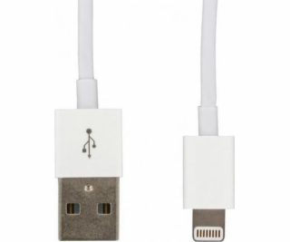 LMP Kabel USB-A - Lightning 1 m bílý (LMP-LIGHUSB-1M)