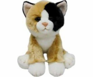 Anek CHLUPKÁ KOČKA FLUFFY FAM CALICO 30CM 1/24