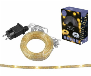 NoName Dekorativní řetěz PR 72 LED s třpytkami, zlaté, te...