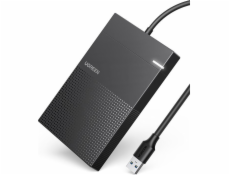 Ugreen 2,5  USB 3.2 Gen 1 5Gbps držák na pevný disk, černý s USB kabelem (UGR1211BLK)