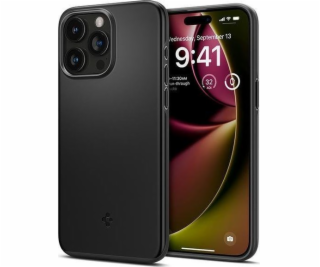 Spigen Thin Fit iPhone 15 Pro 6.1 černá/černá ACS06686