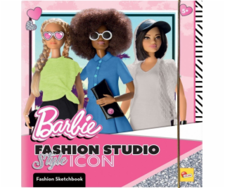Lisciani LISCIANI BARBIE NÁKČET KNIHA STYLU IKONA MÓDNÍ S...