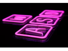 PREYON Neonové herní LED nástěnné světlo WASD Purple Eye Bait (PBEB28WD)