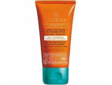 Collistar Speciale Abbronzatura Perfetta Active Protection krém na opalování na obličej SPF 50+ - opalovací krém proti stárnutí 50 ml