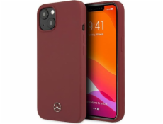 Mercedes Silikonový kryt MEHCP13SSILRE pro iPhone 13 mini 5.4 červený, Line