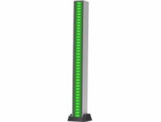 Redleaf Stolní lampa Equalizer RGB Redleaf 40LED - stříbrná