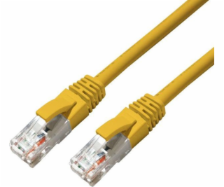 MicroConnect CAT6A UTP 15m žlutý LSZH