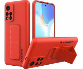 Wozinsky Silikonové pouzdro Wozinsky Kickstand Case s fle...