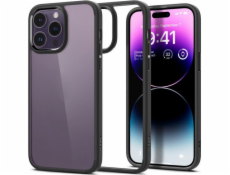 Spigen Crystal Hybrid, matně černá - iPhone 14 Pro Max
