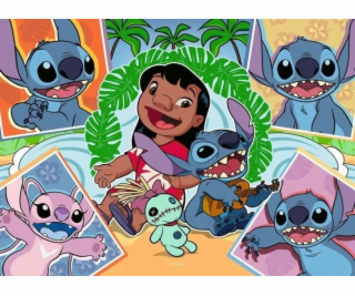 Ravensburger Puzzle 4x100 dílků Disney Stitch