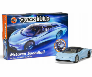 Airfix Plastikový model letadla Quickbuild McLaren Speedtail
