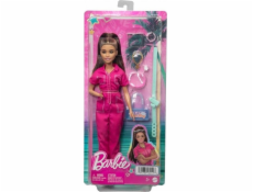Mattel Barbie BRB Růžový overal s doplňky HPL76 WB6