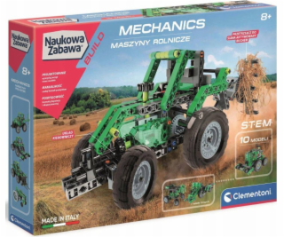 Clementoni Stavebnice Mechanická laboratoř Zemědělské stroje