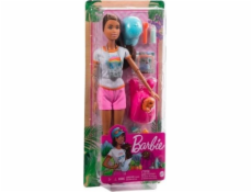 Mattel Panenka Barbie Panenka Barbie s batohem Relaxace HNC39/6
