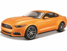 Maisto Ford Mustang GT 2015 oranžový kompozitní model v měřítku 1:24