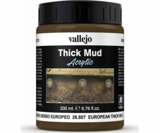 Vallejo Husté bahenní textury 200ml Evropské bahno