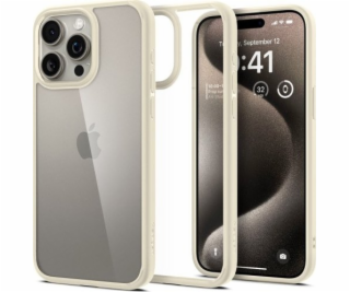 Spigen Pouzdro Ultra Hybrid Mute béžové - iPhone 15 Pro