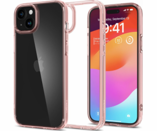Spigen Ultra Hybrid, růžový křišťál - iPhone 15