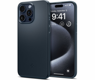 Spigen Thin Fit, kovový kryt pro iPhone 15 Pro